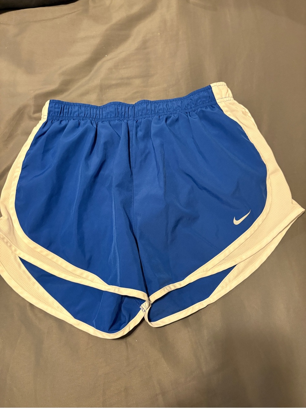 Nike Women’s Royal Blue Athletic Shorts with White Trim